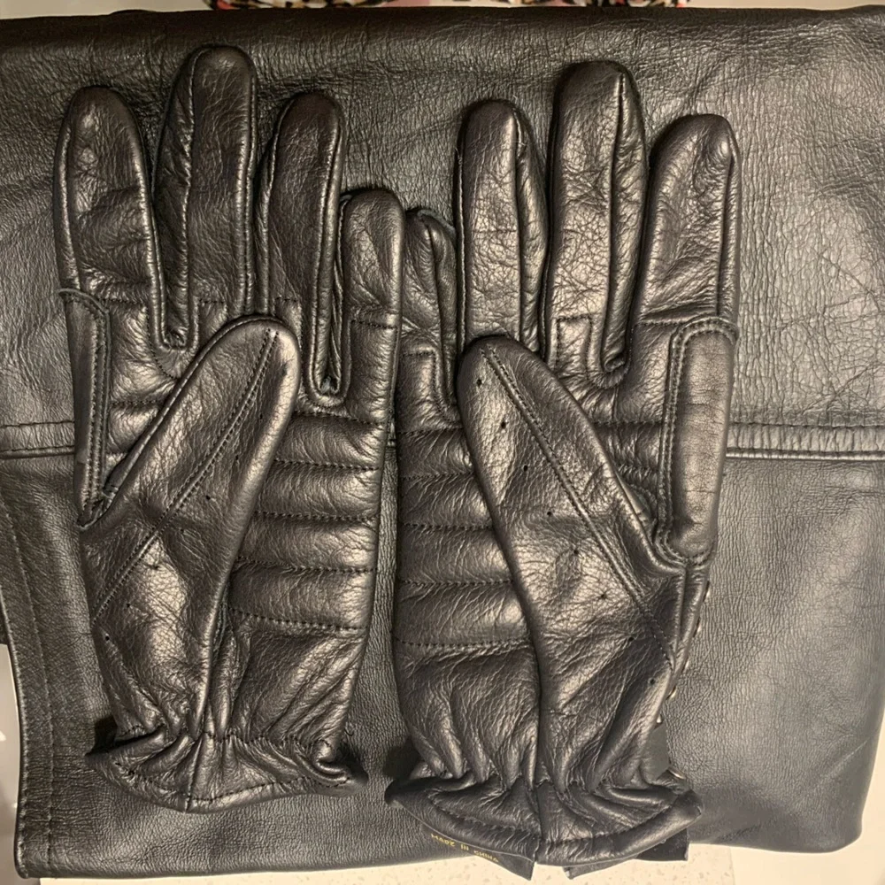Harley Davidson Women’s Leather Gloves 🌴